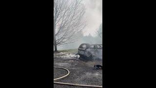 Several pets rescued after Dundee garage goes up in flames