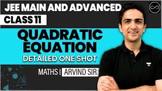 Quadratic Equation Class 11 | JEE Main & Advanced