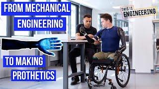 My engineering job mixing robotics with medicine to create prosthetics, with Chris (2.50 mins)