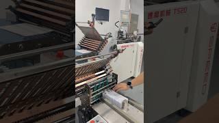 paper Folder machine #packing #pharmaceutical #guk #mbo #printing #foldingmachine