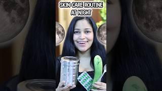 Natural Homemade Night Time Skincare Routine ️ Diy Everything for Glowing Skin #shorts #ytshorts