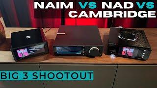 NAIM Atom vs CAMBRIDGE Evo 150 vs NAD M10v2 // Group Test