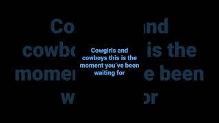 Cowgirls and cowboys this is the moment you’ve been waiting for! #horses