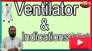 IPPV ׀ Invasive Ventilation ׀ Mechanical ventilation ׀ Basic Concepts ׀ Indications - dr joos