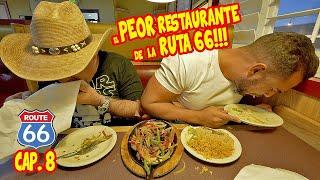 el PEOR RESTAURANTE de la RUTA 66, y de mi CANAL... casi VOMITAMOS. Ruta 66 GASTRONÓMICA | cap 8