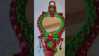 Mirror design #trending #diy #handmade #crochet #craft