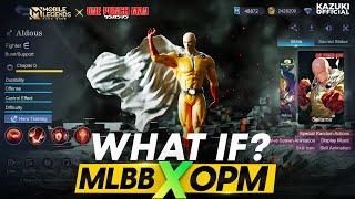 WHAT IF MLBB DECIDES TO COLLAB WITH ONE PUNCH MAN | SAITAMA AS ALDOUS | GENOS AS XBORG