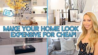 15 WAYS TO MAKE YOUR HOME LOOK EXPENSIVE ON A BUDGET! Home Decor Hacks!