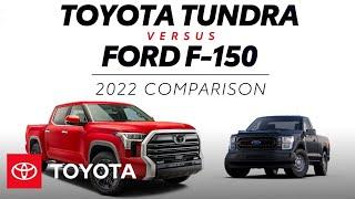 2022 Toyota Tundra vs 2022 Ford F-150: Full-Size Pickup Truck Comparison | Toyota