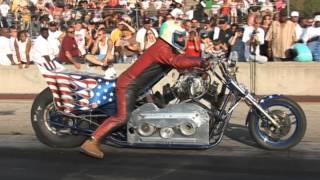 INSANE Blown V8 Drag Chopper HOONAGE - Would You Ride It?