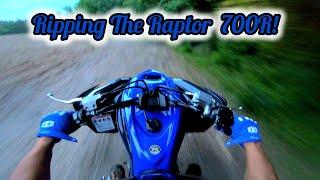 Ripping The 2024 Yamaha Raptor 700R! #raptor700