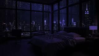 Tranquil Rainy City Nights  Rain Sounds for Instant Sleep and Peaceful Dreams ️