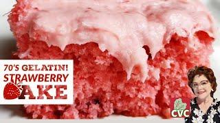 The Ultimate Strawberry Cake - Moist With Real Strawberries - Mama's Southern Recipes