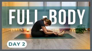 30 Minute Yin Yoga Evening Full-Body Stretch | Bedtime Yin Yoga Challenge Day 2