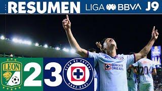 León 2-3 Cruz Azul, más líder que nunca / J9 CL24