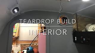 Teardrop Interior Build