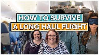 How to Survive a Long-Haul Flight ️