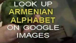 Armenian Alphabet Song ABC Berzenig Berzenigi bar memcast U2