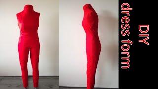 DIY dress form (from scratch)