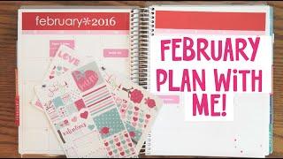 February Monthly Plan With Me! (ft. Soda Pop Studio)