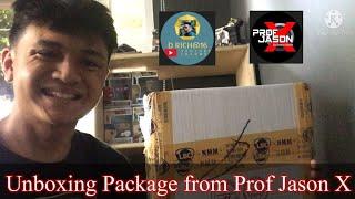 Unboxing Package from Prof Jason X ️