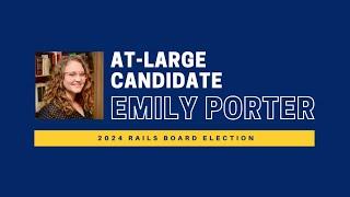 Emily Porter: At-Large Candidate