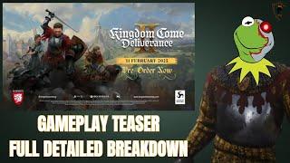 Kingdom Come Deliverance 2 Gameplay Teaser Detailed Breakdown