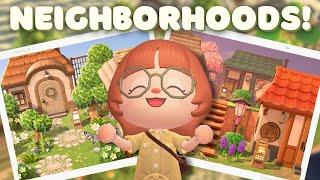 MASTER Compilation of ALL Animal Crossing Neighborhood Ideas EVER