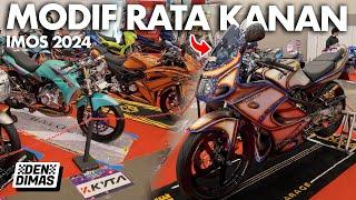 NINJA RR FULL TITANIUM SAMPE KE BODY‼️ Modifikasi Paling Mahal di IMOS 2024