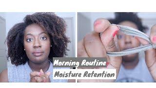 Natural Hair Morning Routine to Retain Moisture and Refresh Your Hairstyle