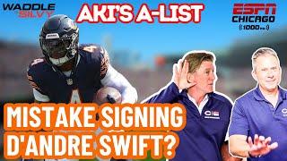 Did the Chicago Bears Make a MISTAKE Signing D'Andre Swift? | Aki's A-List