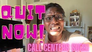 Call Center Jobs! 5 Reasons I QUIT Customer Service WORK FROM HOME Jobs! The Great Resignation! QUIT