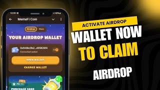 "Activate Your MemeFi Airdrop Wallet to Claim Your Tokens Now!"