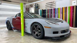 WIDEBODY Corvette ASMR Wrap Guide | The Hardest Parts In REAL TIME