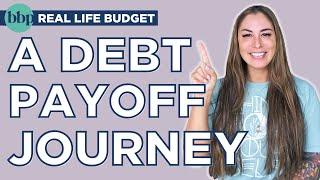 BBP REAL LIFE BUDGET | Paying Off Debt + Debt Free