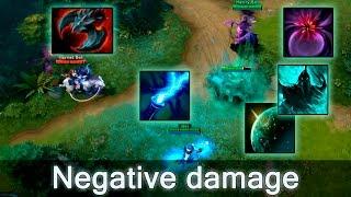 Negative damage — how to kill Abaddon in ulti