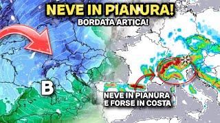 ▶ METEO- ARRIVANO CONFERME: GRAN CARICO DI NEVE FINO IN PIANURA E GELO DALL'IMMACOLATA FINO AL...