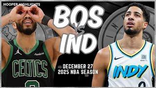 Boston Celtics vs Indiana Pacers Full Game Highlights | Dec 27 | 2025 NBA Season