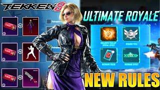 BGMI TEKKEN 8 PRIZE PATH COMPLETE REWARDS | NEW RULES OF ULTIMATE ROYALE PLAYERS | DIRECT ENTRY TO