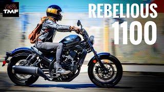 REVEALED! 2021 Honda CMX1100 Rebel | First Look Review at this Africa Twin powered bobber