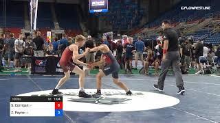 100 Lbs Rnd Of 32 Shane Corrigan Wisconsin Vs Zander Payne Arkansas