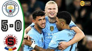 Manchester City vs Sparta Praha 5-0 Highlights & All Goals 2024 HD