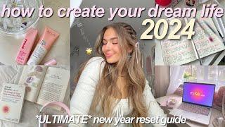 2024 ULTIMATE RESET GUIDE ‍️ new year goal setting, vision boards, & journaling