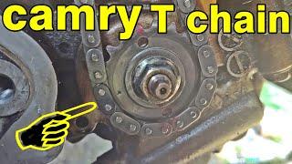 2002 2013 Toyota Camry Timing Chain Job With Toyota Specs Instructions