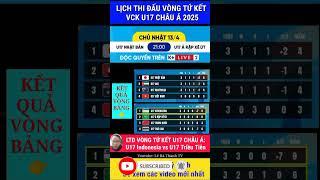 U17 Nhật Bản vs U17 Ả Rập Xê Út. Lịch thi đấu vòng tứ kết U17 Châu Á #u17chaua #u17japanvsu17saudi