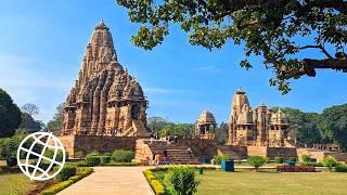 Khajuraho Temples, Madhya Pradesh, India  [Amazing Places 4K]