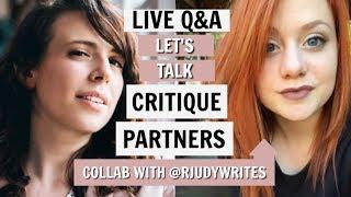 Critique Partners Best Practices | Q&A with RJudyWrites