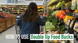 How to use Double Up Food Bucks at Fareway