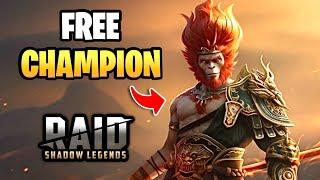 The NEW Champion in Raid: Shadow Legends (Sun Wukong)