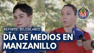 BLANCA FÉLIX y ADRIANA ITURBIDE EN LA PRETEMPORADA DE CHIVAS FEMENIL | REPORTE ROJIBLANCO